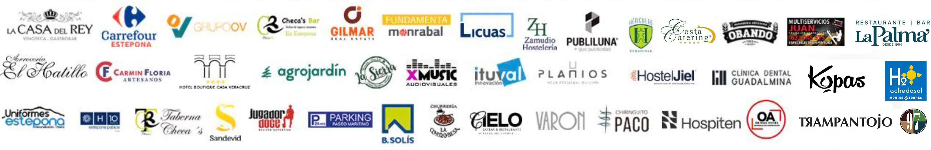 Sponsors and partners of the World Ham Contest Popi Estepona 2026